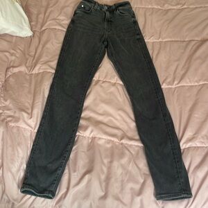 H&M Black/Grey Skinny Jeans, only worn once